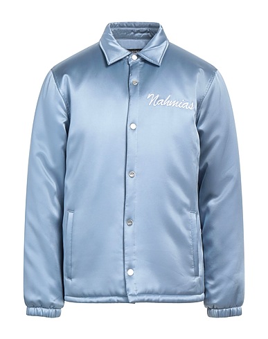 NAHMIAS Blouson Bleu-gris 100% Soie