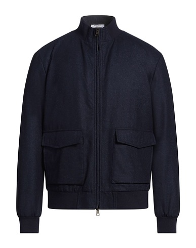 BOGLIOLI Jacket Blue 100% Virgin Wool