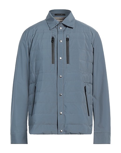 MONTECORE Shell  jacket Slate blue 79% Polyester, 21% Polyurethane