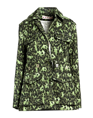MARNI Jacke Militärgrün 100% Baumwolle