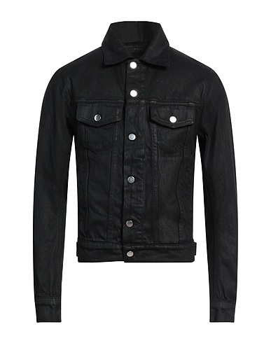 AMIRI Denim jacket Black 100% Cotton
