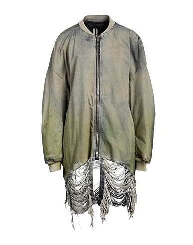 RICK OWENS デニムブルゾン グレー コットン 100%