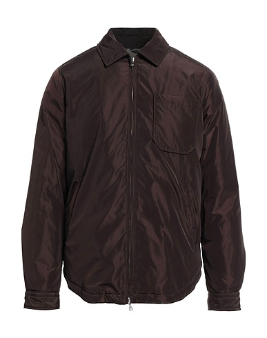 DANIELE ALESSANDRINI Jacke Dunkelbraun 100% Polyester
