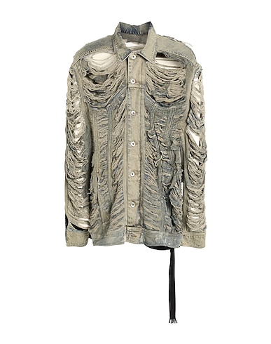 RICK OWENS Denim jacket 100% Cotton