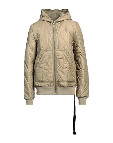 DRKSHDW by RICK OWENS Shell jacket Military green 100% Polyamide, Cotton, Elastane