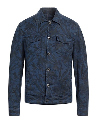 MONTEDORO Jacket Navy 52% Linen, 47% Cotton, 1% Elastane