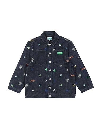 KENZO KIDS Denim jacket Blue 100% Cotton