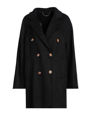 TOY G. Cappotto Nero 50% Lana, 50% Poliestere