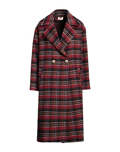 TOY G. Mantel Bordeaux 60% Polyester, 18% Acryl, 10% Viskose, 8% Polyamid, 4% Andere Fasern