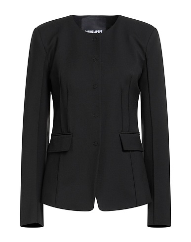 PATRIZIA PEPE Jacket 53% Polyester, 43% Virgin Wool, 4% Elastane