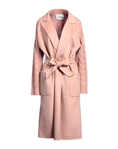 MAX MARA Coat Pink 70% Wool, 30% Cashmere