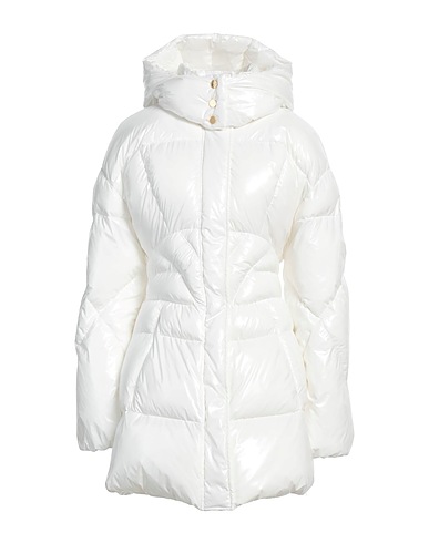 PINKO Shell jacket White 100% Polyamide, Polyurethane