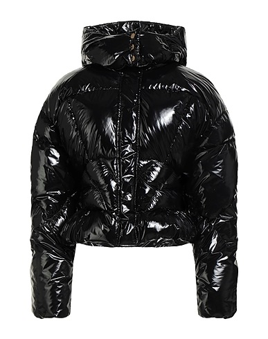 PINKO Steppjacke Schwarz 100% Polyamid, Polyurethan