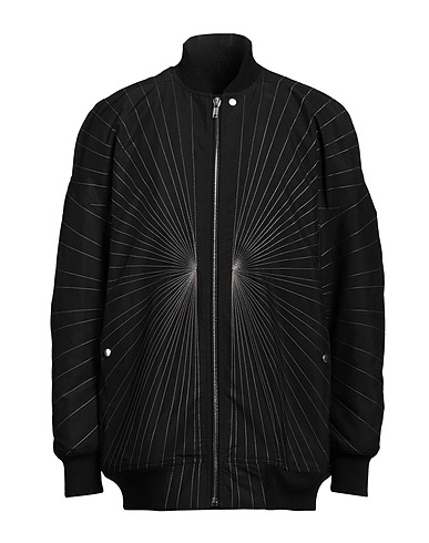 RICK OWENS Bomber Black 100% Polyester