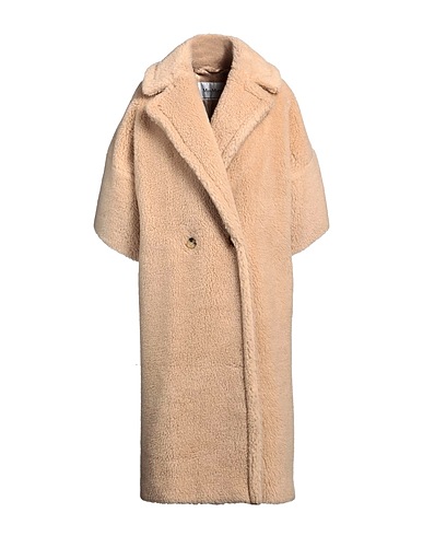 MAX MARA Teddy Coat Sand 70% Camel wool, 18% Virgin Wool, 12% Silk