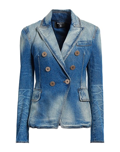 BALMAIN Blazer 100% Cotton, Polyester