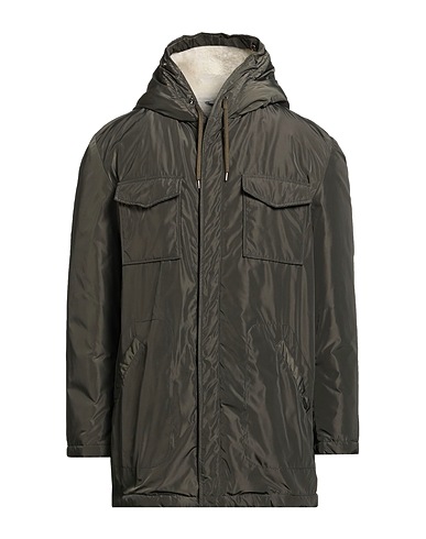 DANIELE ALESSANDRINI Jacket Military green 100% Polyester
