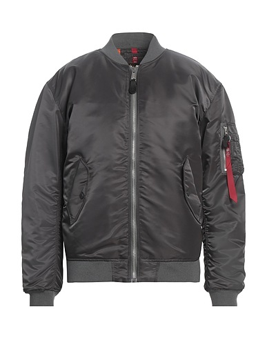 ALPHA INDUSTRIES Bomber Grigio 100% Nylon