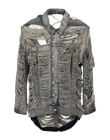 DRKSHDW by RICK OWENS Denim jacket Blue 100% Cotton