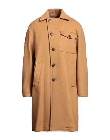 ALPHA STUDIO Coat Camel 100% Wool