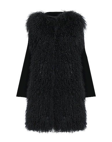 EMPORIO ARMANI Shearling & Teddy 100% Lambswool, Silk, Viscose