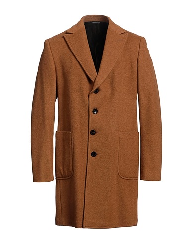 TONELLO Coat Camel 90% Wool, 10% Cashmere