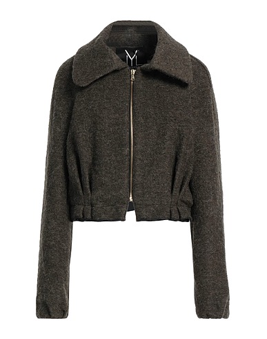 YES LONDON Jacke Militärgrün 50% Wolle, 50% Andere Fasern