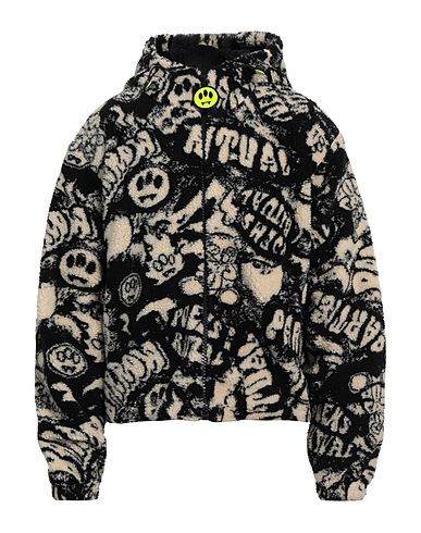 BARROW Teddy Coat Black 53% Polyacrylic, 47% Polyester