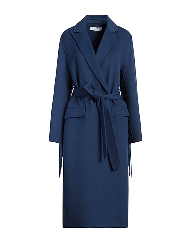 KAOS Coat Navy 50% Wool, 25% Viscose, 25% Polyester