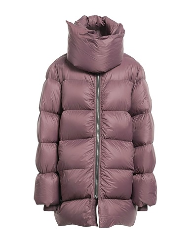 RICK OWENS Shell jacket Mauve 100% Polyamide, Virgin Wool