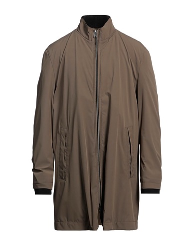 BOSS HUGO BOSS Full-length jacket Khaki 86% Polyamide, 14% Elastane