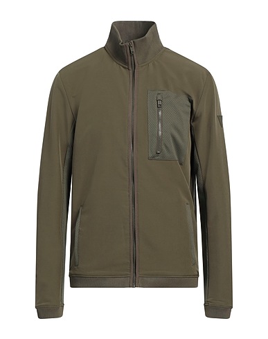 GUESS Blouson Vert militaire 92% Polyester, 8% Élasthanne