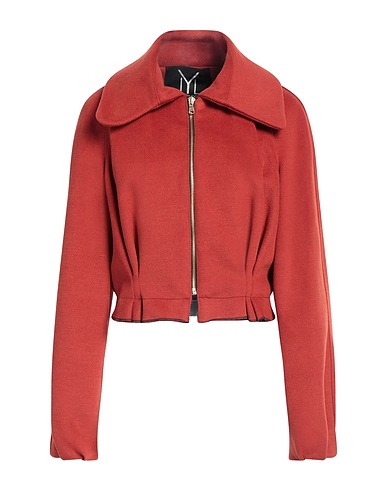 YES LONDON Giubbotto Marrone 50% Lana, 50% Altre Fibre