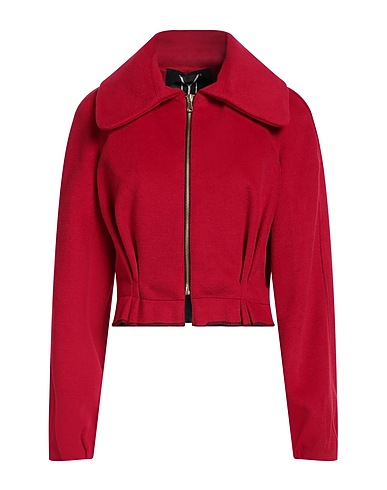 YES LONDON Jacket Brick red 50% Wool, 50% Other Fibres
