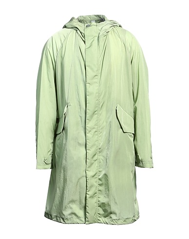 HEVÒ Full-length jacket Light green 100% Polyamide