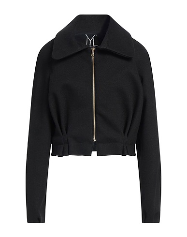 YES LONDON Jacket Black 50% Wool, 50% Other Fibres