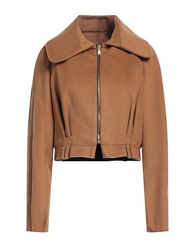 YES LONDON Jacket Camel 80% Wool, 20% Other Fibres