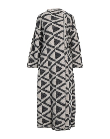 EMPORIO ARMANI Coat Light grey 59% Alpaca wool, 20% Polyamide, 20% Wool, 1% Elastane