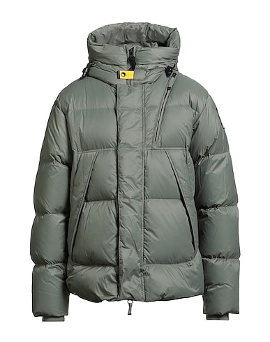 PARAJUMPERS Shell jacket Sage green 100% Polyamide