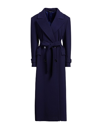 TAGLIATORE 02-05 Coat Dark purple 90% Virgin Wool, 10% Cashmere