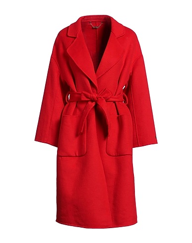 TOY G. Coat Red 50% Wool, 50% Polyester