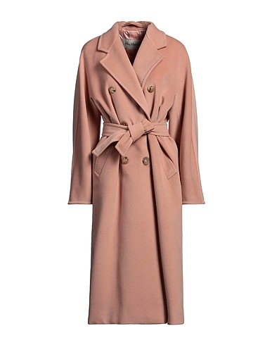 MAX MARA Coat Pink 90% Virgin Wool, 10% Cashmere