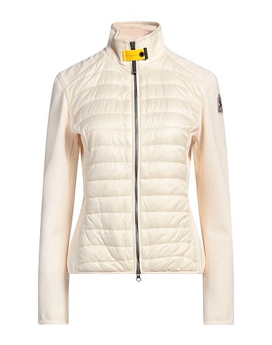 PARAJUMPERS Shell jacket Cream 100% Polyamide, Polyester, Cotton, Elastane