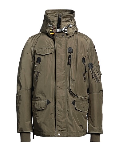 PARAJUMPERS Shell jacket Military green 100% Polyamide