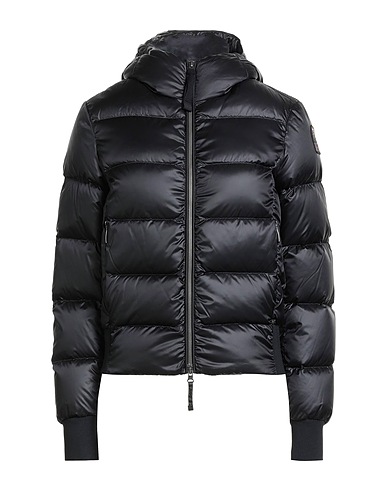 PARAJUMPERS Shell jacket Black 60% Polyester, 40% Polyamide