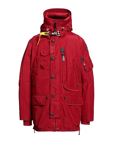 PARAJUMPERS パファージャケット レッド ナイロン 100%