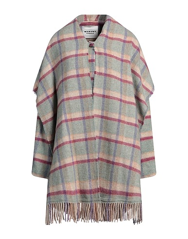 MARANT ÉTOILE Coat Sky blue 75% Wool, 20% Polyamide, 5% Other Fibres