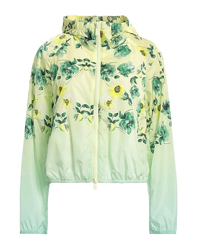 PINKO Jacket Lime green 100% Polyamide