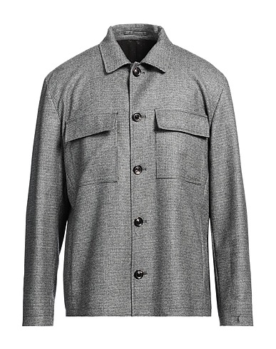 LARDINI Jacket Grey 98% Wool, 2% Cashmere