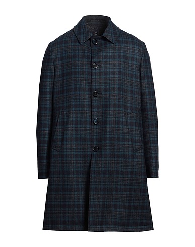 LARDINI Coat Midnight blue 100% Wool